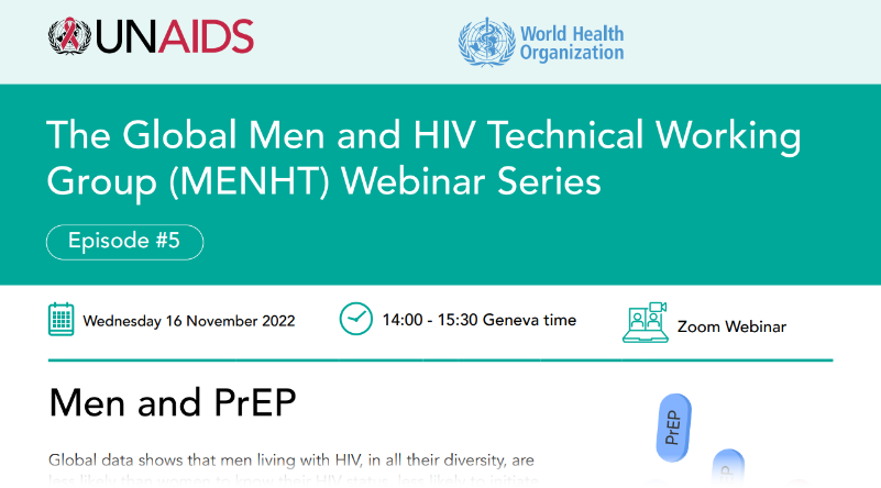 The Global Men and HIV Technical Working Group (MENHT) - Episode 5, Men and PrEP