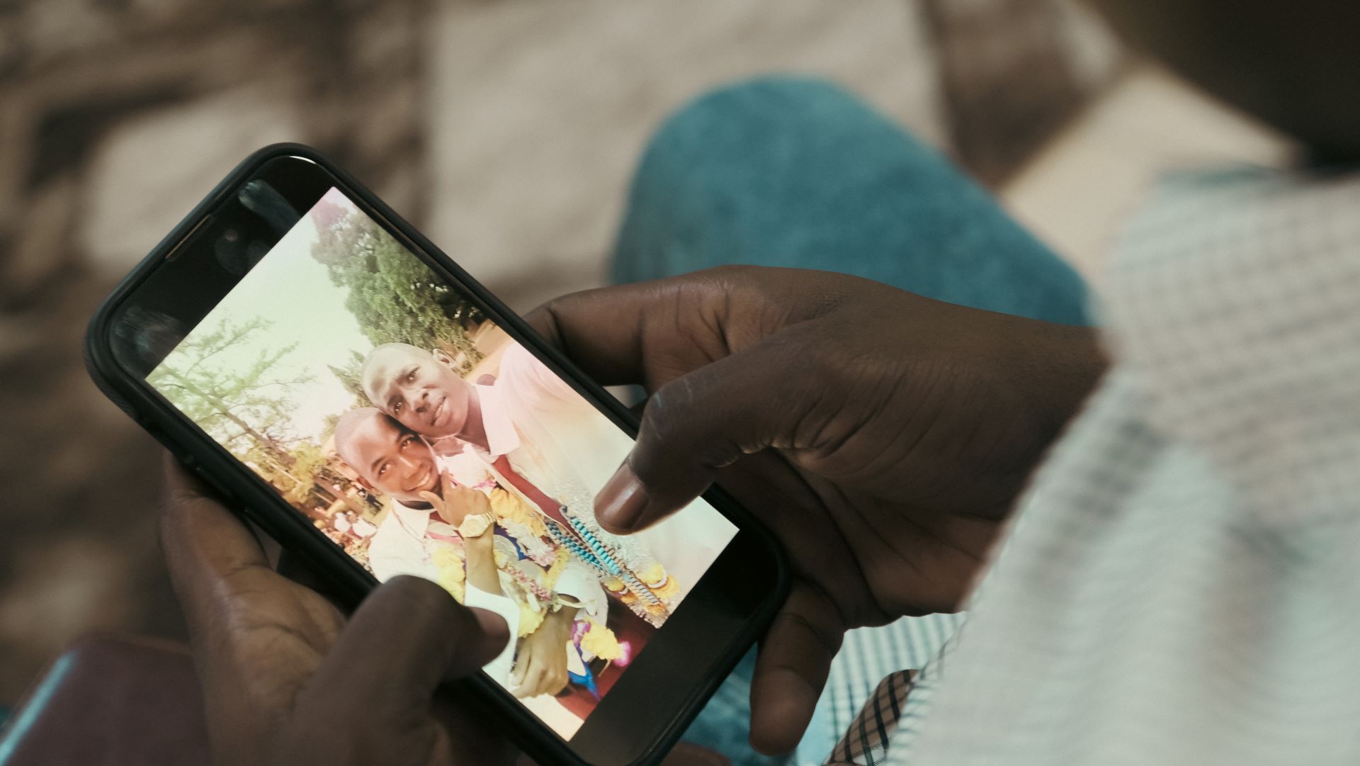 Photograph of advocate's brother, who passed away due to liver cancer resulting from chronic hepatitis B