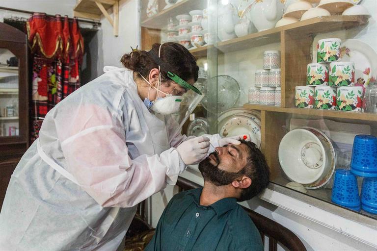 Dr Samreen Khalil, WHO Polio Eradication Officer